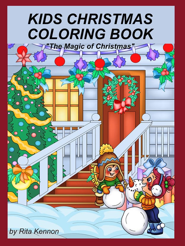 Kids Christmas Coloring Book: The Magic of Christmas