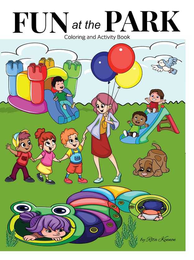 Fun in the Park: Coloring and Activity Book