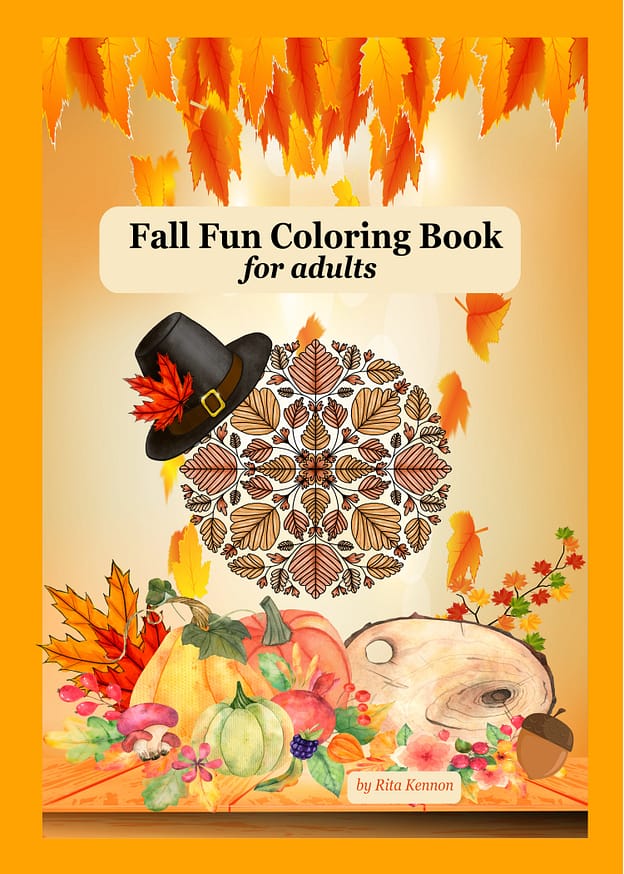 Fall Fun Coloring Book: for adults