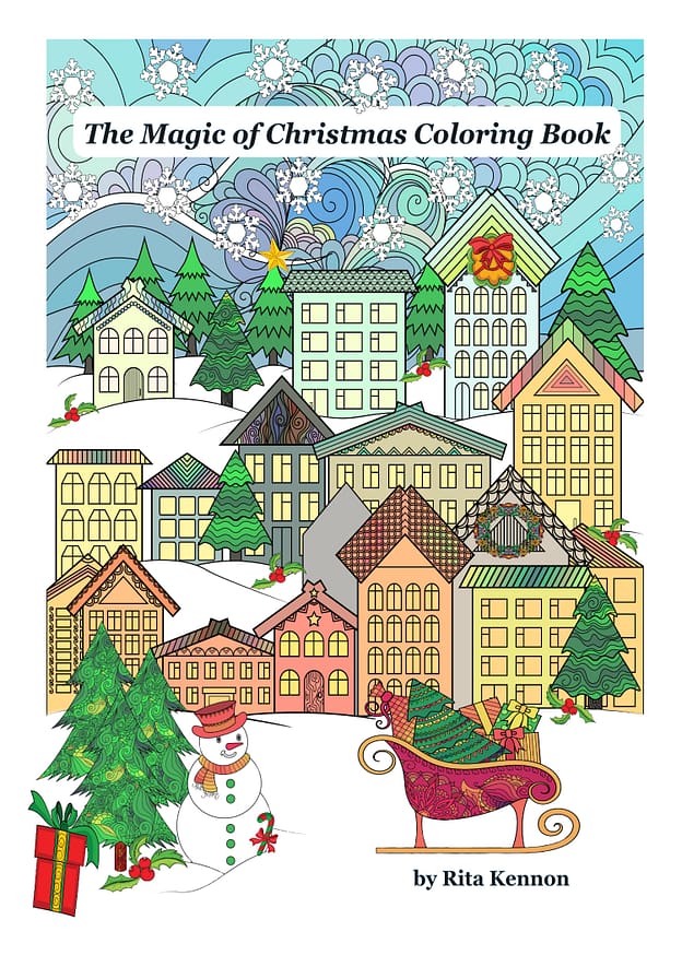 The Magic of Christmas Coloring Book