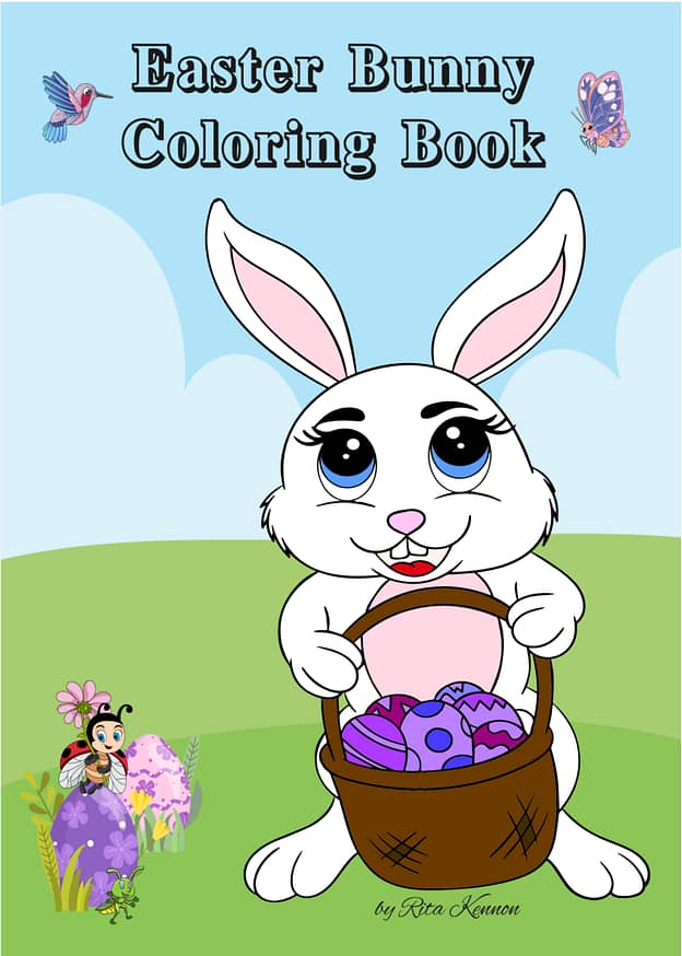 Easter Bunny Coloring Book