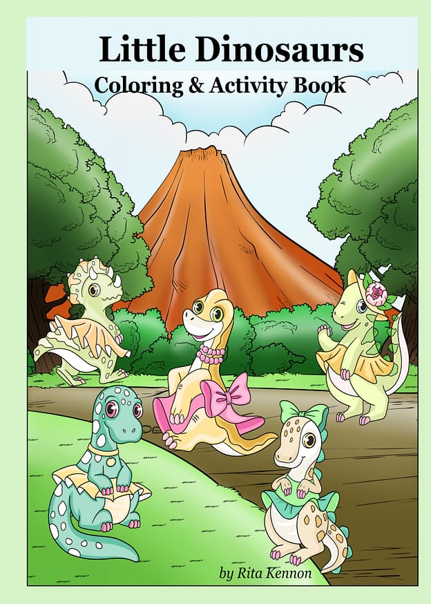 Little Dinosaurs Coloring & Activity Book