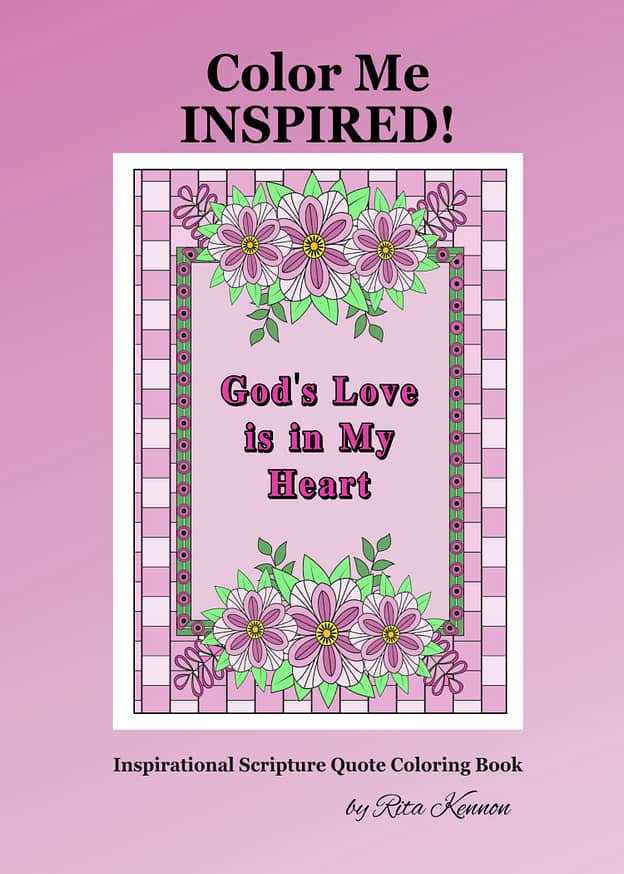 Color Me INSPIRED!: Inspirational Scripture Quote Coloring Book